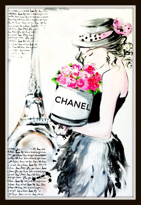 chanel poster art